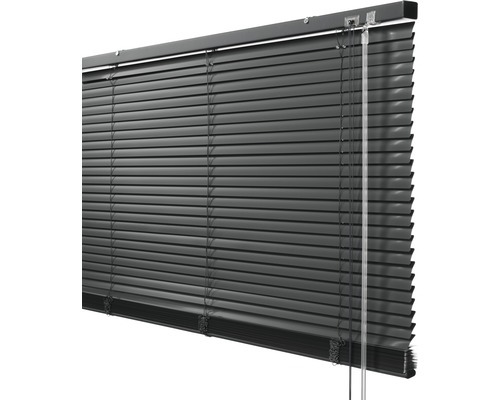 Soluna DIM-OUT aluminium jaloezie 40x170 cm leisteen, met 20% meer lamellen voor betere verduistering