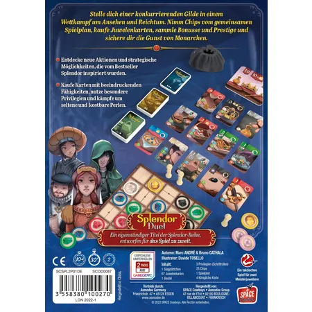 Asmodee Space Cowboys Splendor Duel