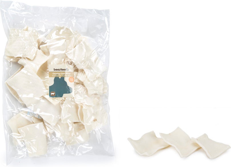 Beeztees kauwchips wit 500 g