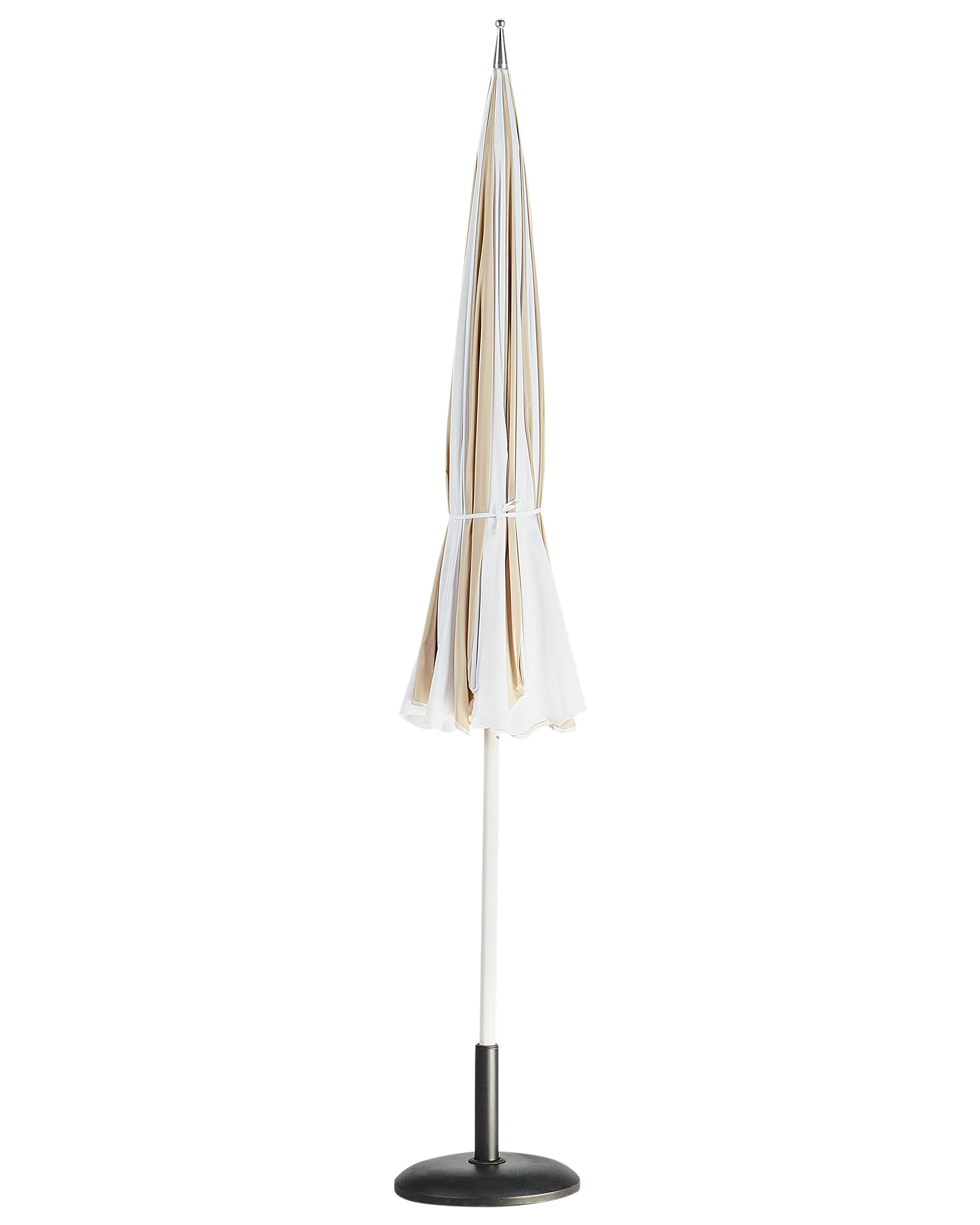 Parasol 245 cm MINOA Wit/beige