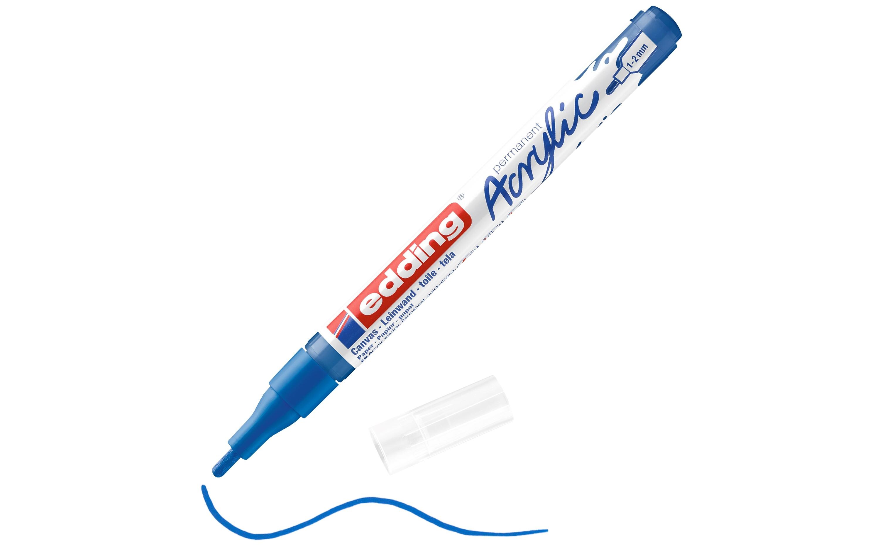 Acrylmarker 5300 Fein, BlauSchnelltrocknende Acrylstifte