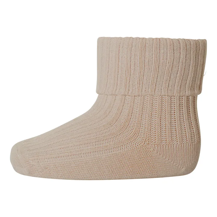 Mp Denmark Chaussettes Rib en coton | Rose