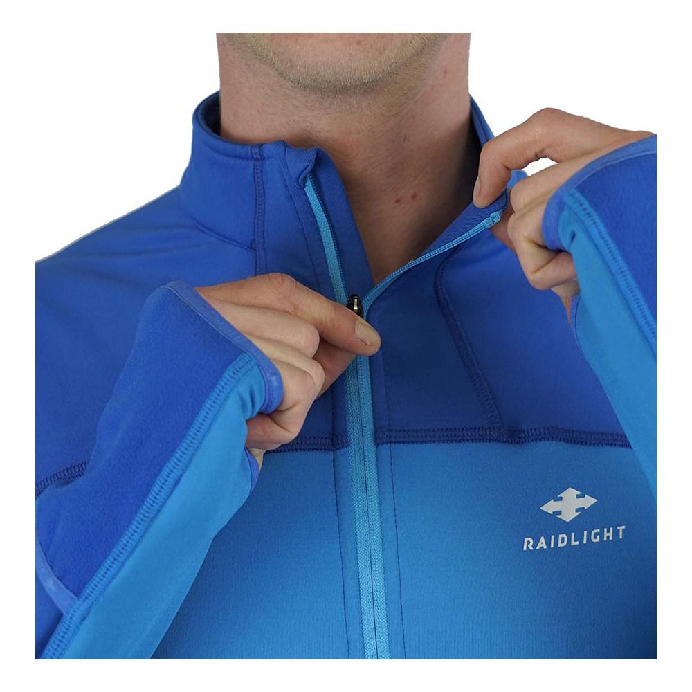 Raidlight WINTERTRAIL - Maillot Homme blue