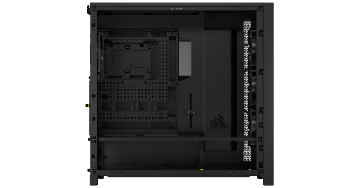 CorsairFRAME 5000D RS midi tower behuizing  (Zwart | 4x USB-A | 1x USB-C | RGB | Tempered Glass)
