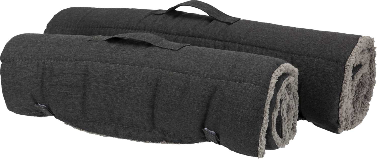 Jollypaw Reisedecke Bendson 100×65 cm dunkelgrau