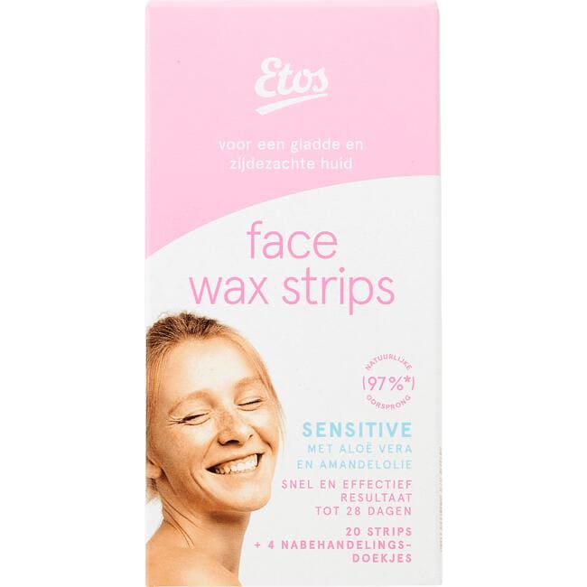 Etos Face Wax Strips 20 stuks