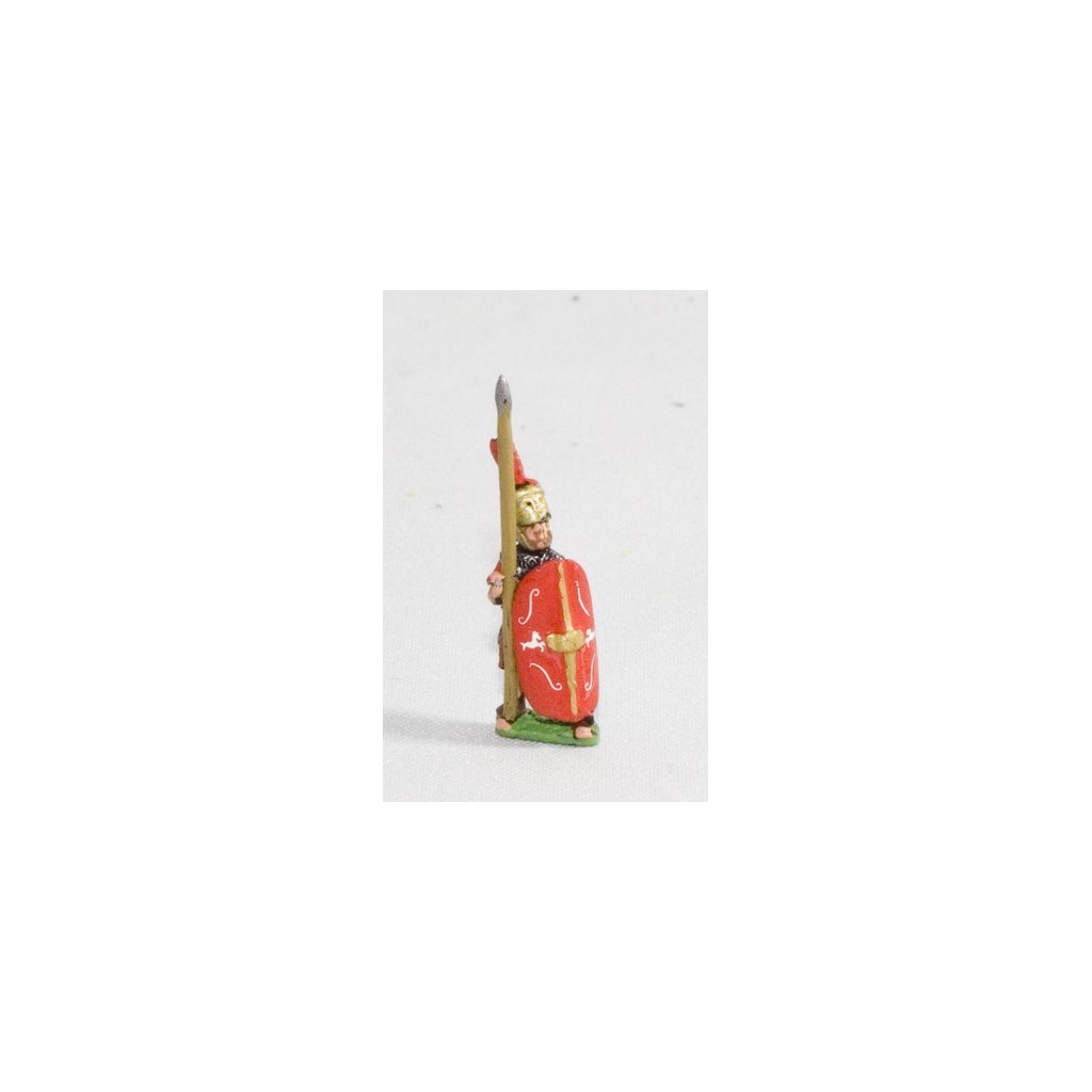 Camillan Roman: Legionary long spear & shield