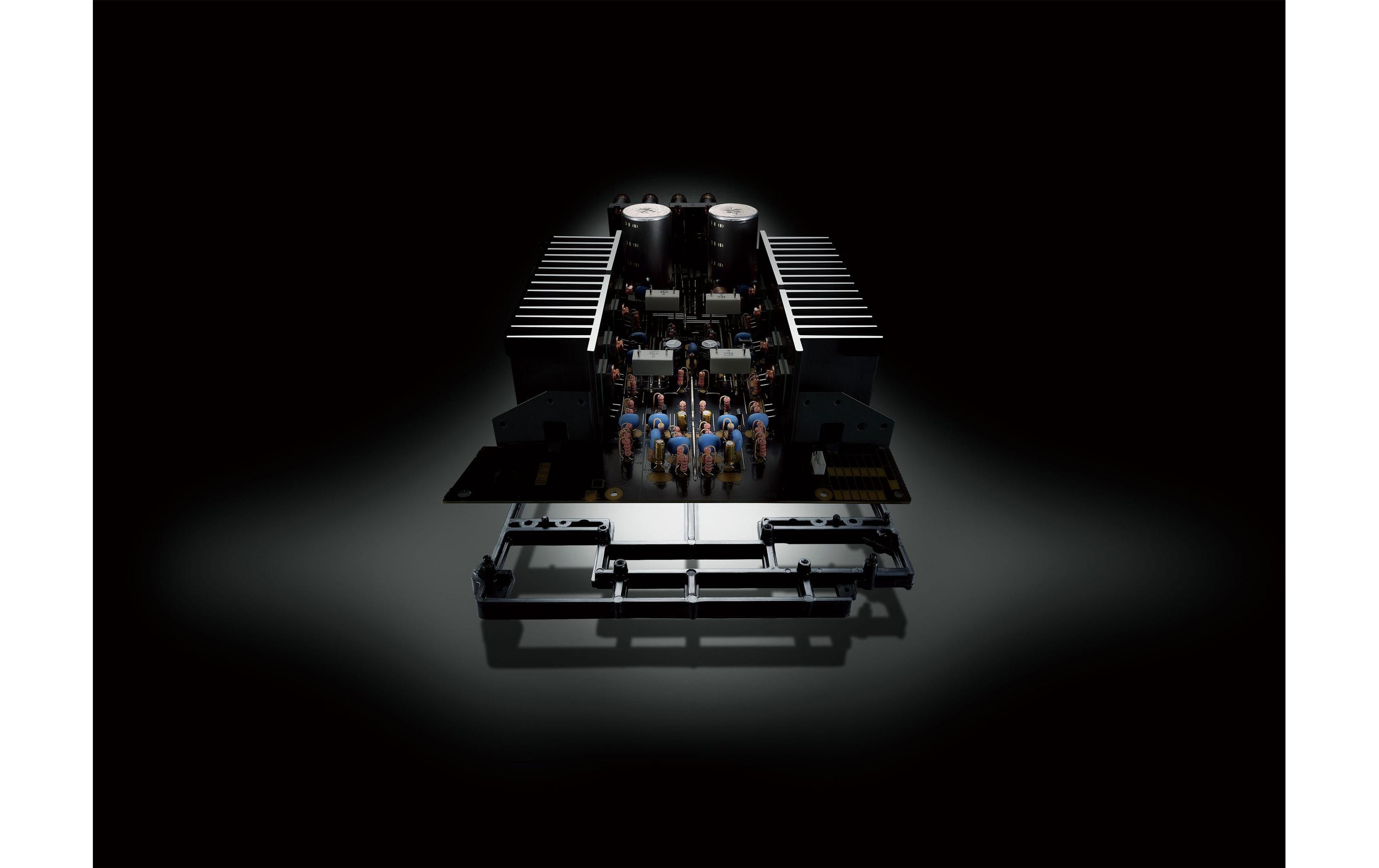 Stereo-Verstärker A-S501 Schwarz<br>Leistungsfähiger Vollverstärker mit Subwooferanschluss
