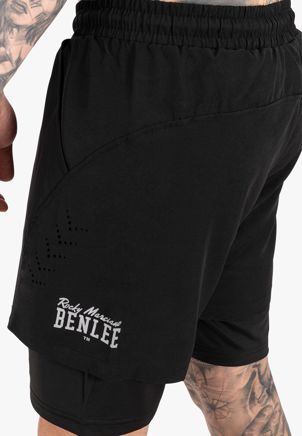 BENLEE Herren Funktionsshorts schmale Passform OCARS