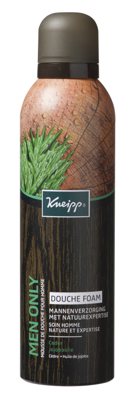 Kneipp Men Douche Foam Men Only Ceder-Jojoba Olie 200ml