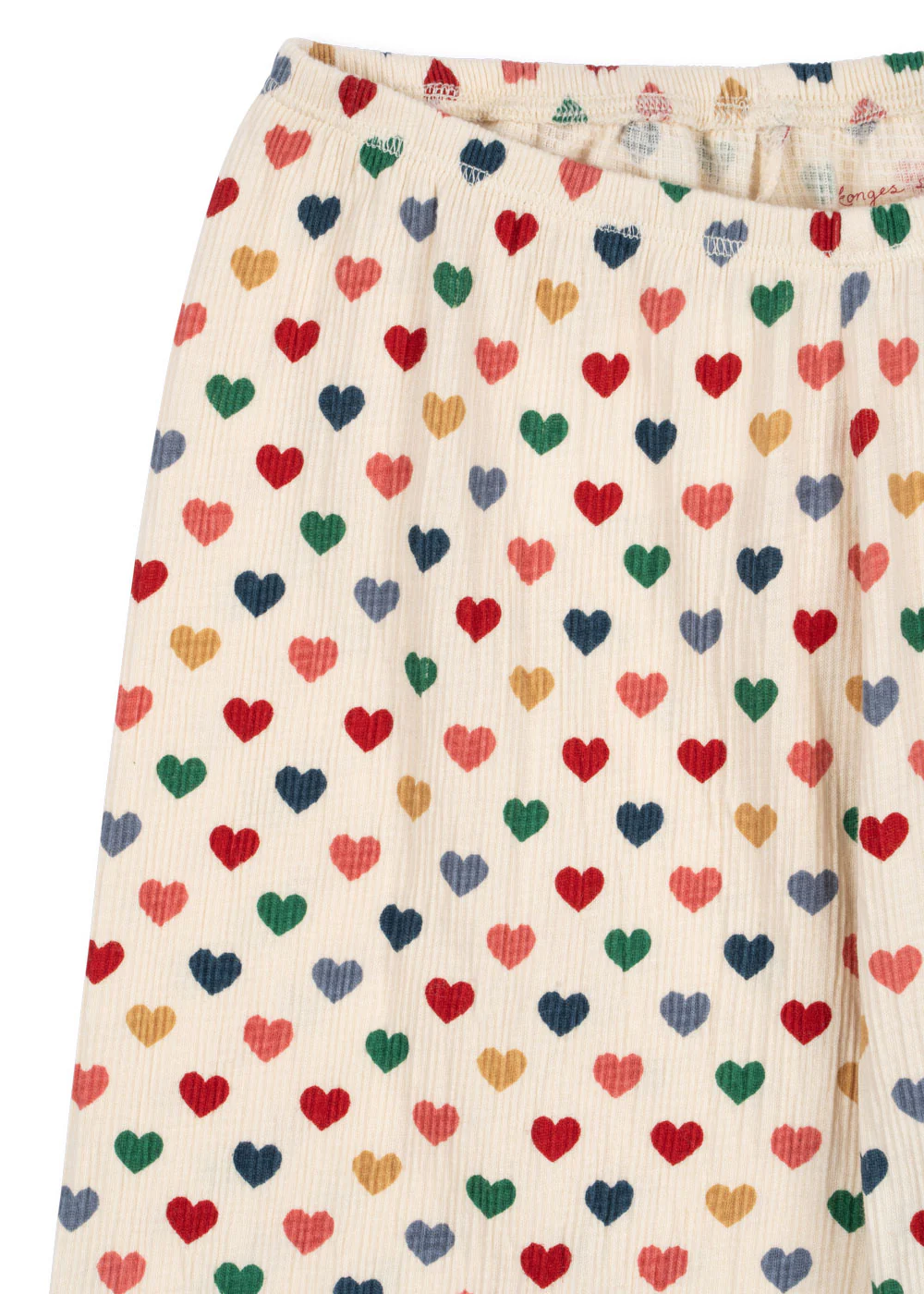 Chleo bukser - coeur coloré - 12M
