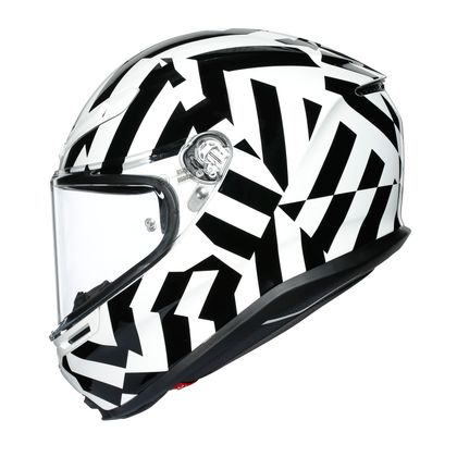 Casque AGV K-6 - SECRET - Noir / Blanc