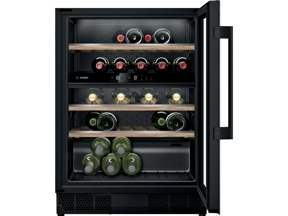 Bosch Serie | 6 KUW21AHG0 - Vinkøler - til indbygning - niche - bredde: 60 cm - dybde: 56 cm - højde: 82 cm - Klasse G