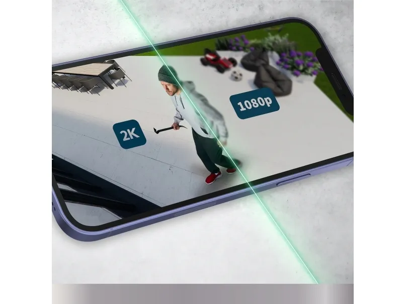 Arlo Pro 5 - Netværksovervågningskamera - udendørs, indendørs - vejrbestandig - farve (Dag/nat) - audio - trådløs - WiFi (pakke med 3)