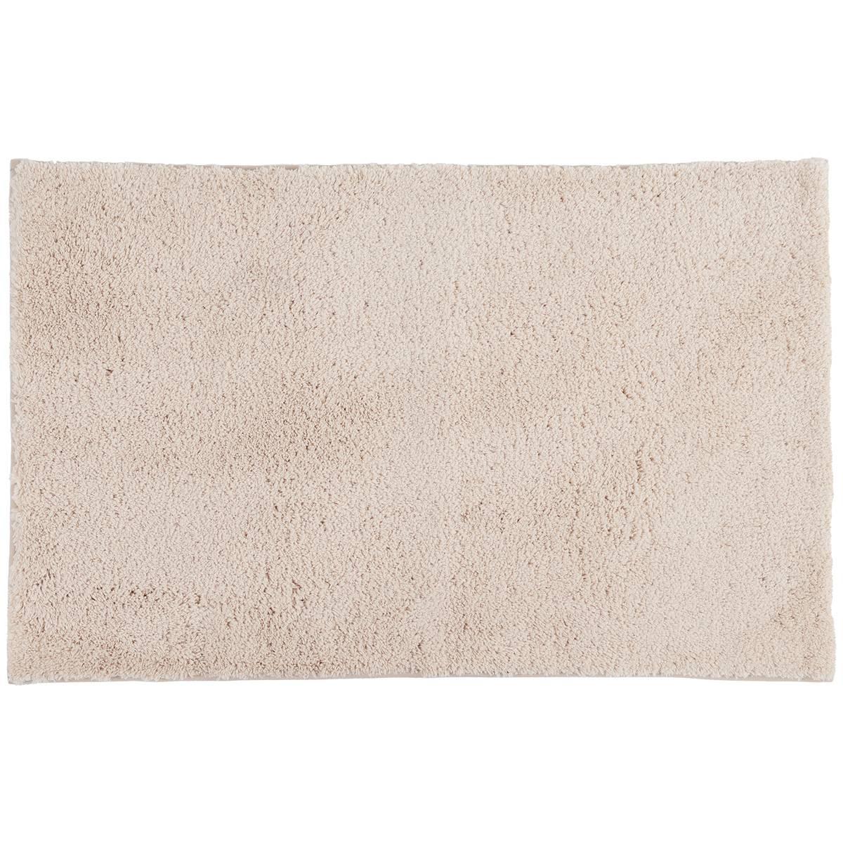 TAPIS POLYESTER 50X80CM BEIGE