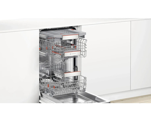 Bosch SPI6YMS14E halfgeïntegreerde vaatwasser, 44,8 x 81,5 x 57,3 cm, voor 10 couverts, 8,5 l inhoud, 43 dB(A) - Compatibel met SMART HOME van hornbach