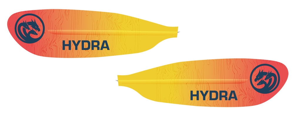 Kjøp Hydra Carbon/Fiberglass Touring Lux paddle fra Hekta På Tur