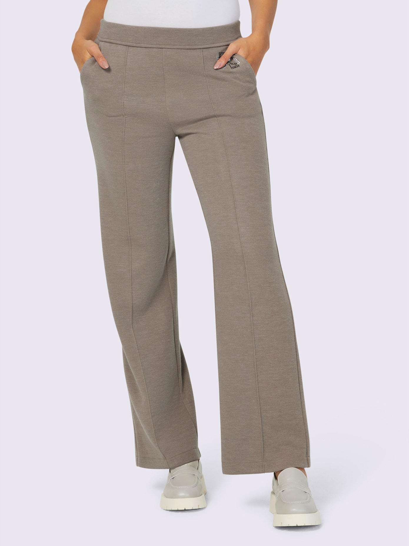 Pantalon avec viscose