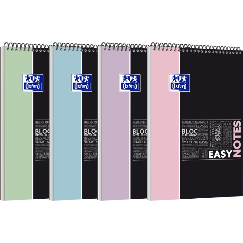Easynotes Oxford Pastel Etudiant Integrale 4 Trous 210X315 160P Optik P.