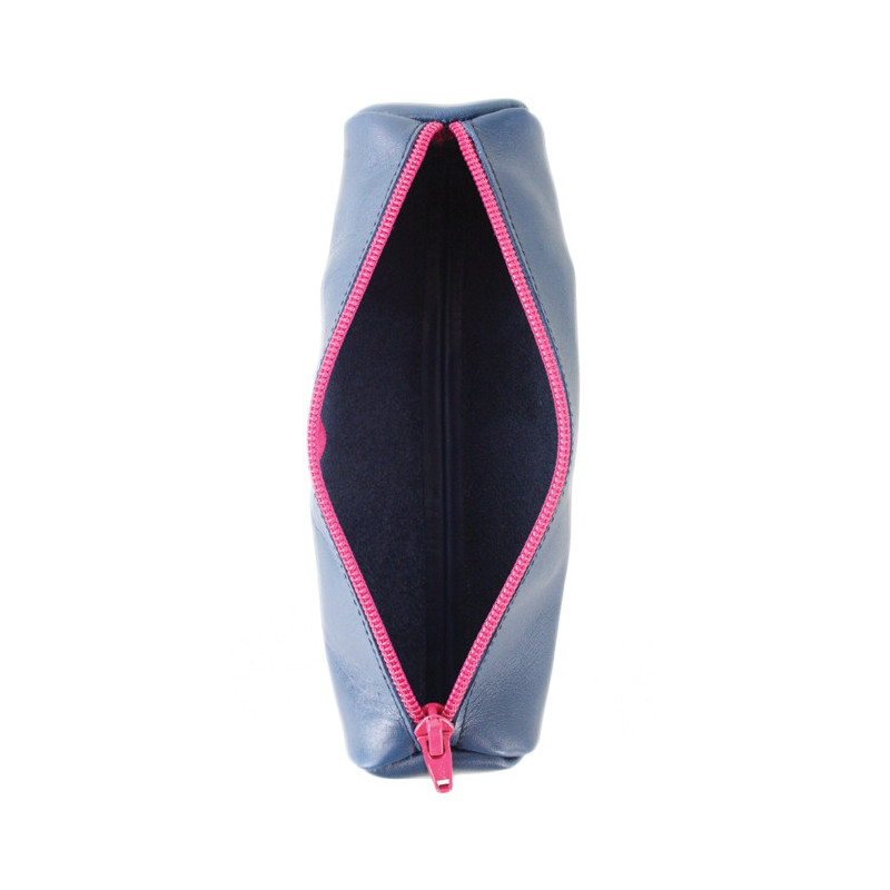 Trousse Ronde Colors 20 cm Marron
