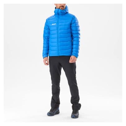Doudoune Duvet Millet Evole 700 Hoodie Bleu