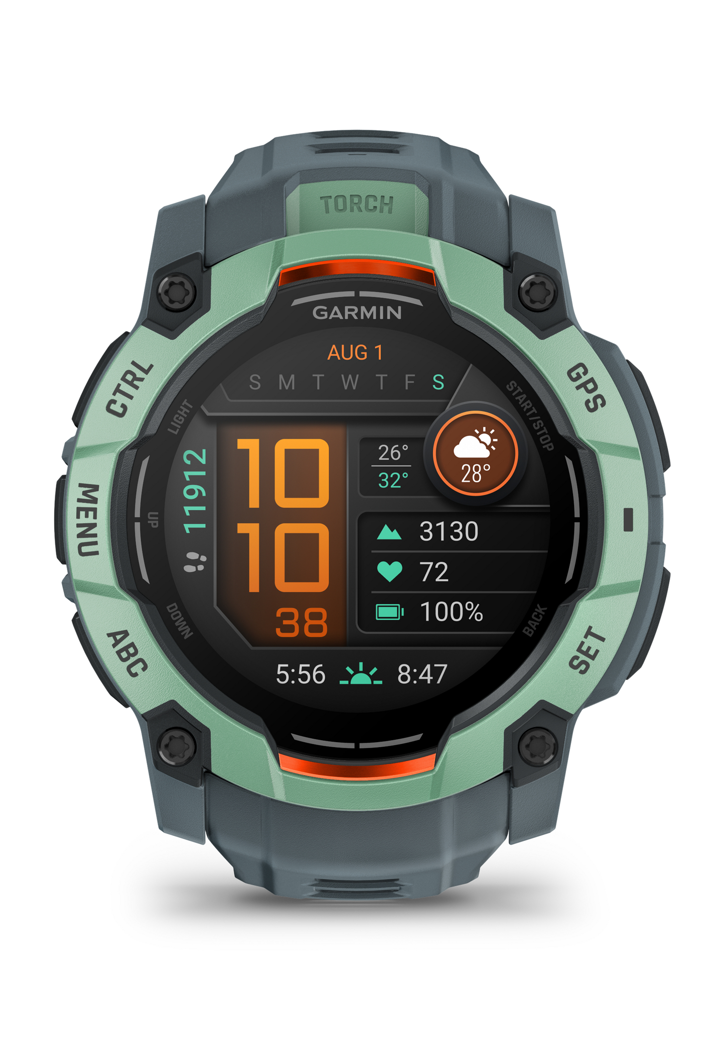 Garmin Instinct 3 AMOLED - 50mm Twilight/Neo Tropic