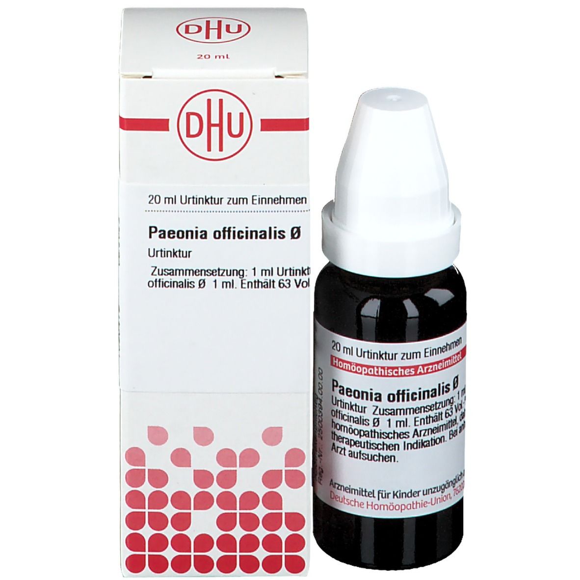 DHU Paenia Officinalis Urtinktur