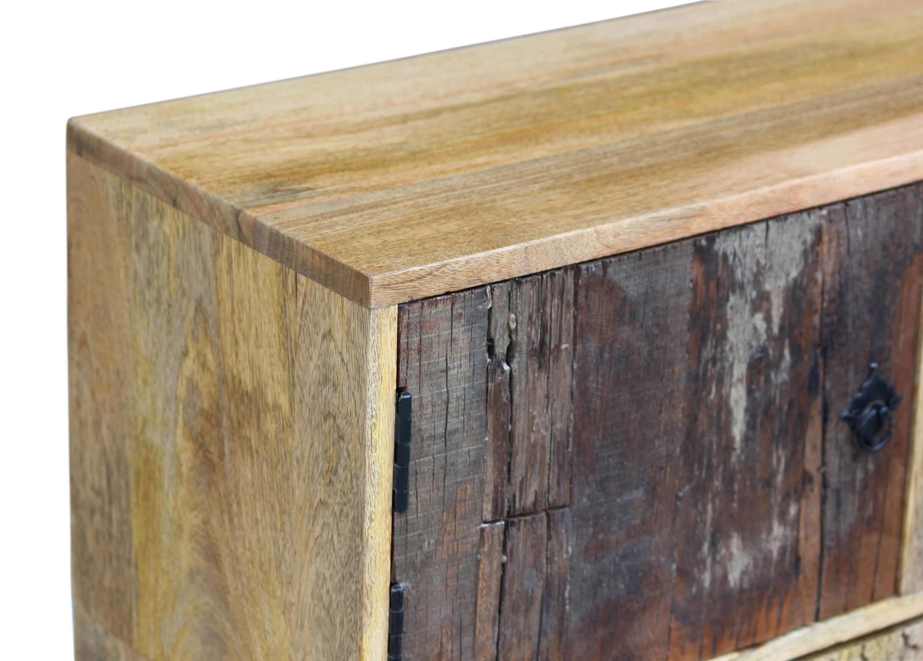 Sideboard Holz Vintage REMI 140 x 80 cm