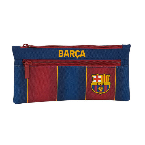 Estojo Safta-FC Barcelona, Azul Marinho/Bordô, Médio (M029)
