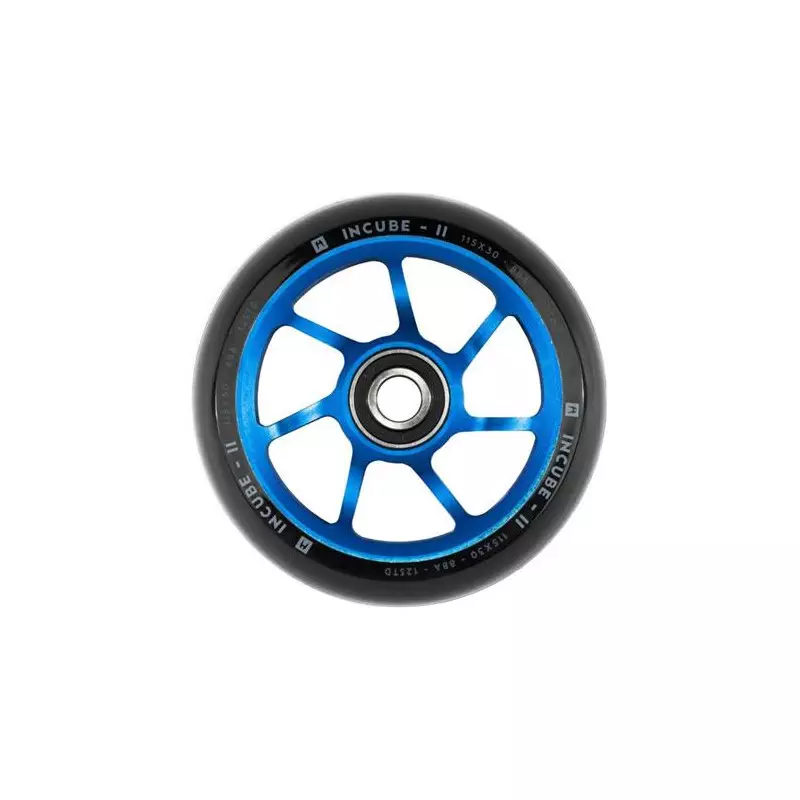 Roue trottinette ETHIC DTC Incube V2 Bleu 115mm 12STD