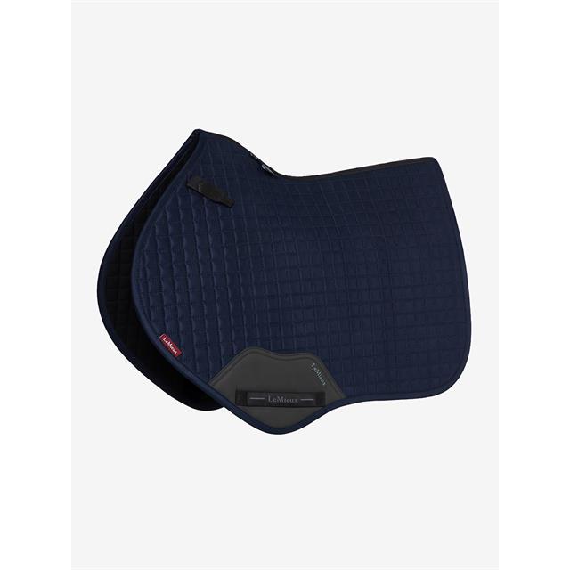 Zadeldek LeMieux Suède Close Contact Square Springen Donkerblauw