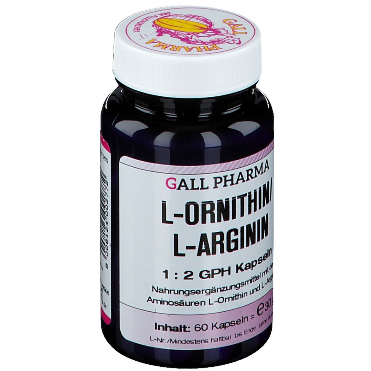 GALL PHARMA L-Ornithin/L-Arginin 1:2 GPH Kapseln