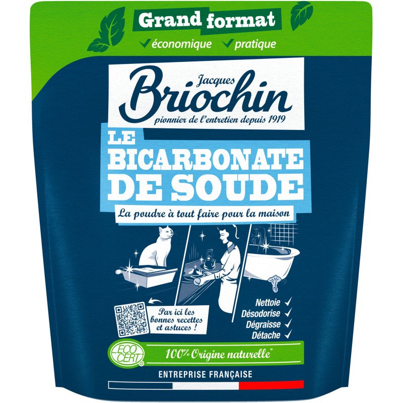Bicarbonate de soude Briochin - sachet de 900g