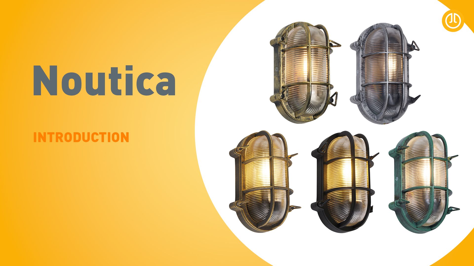 Buiten wandlamp groen ovaal IP44 - Noutica