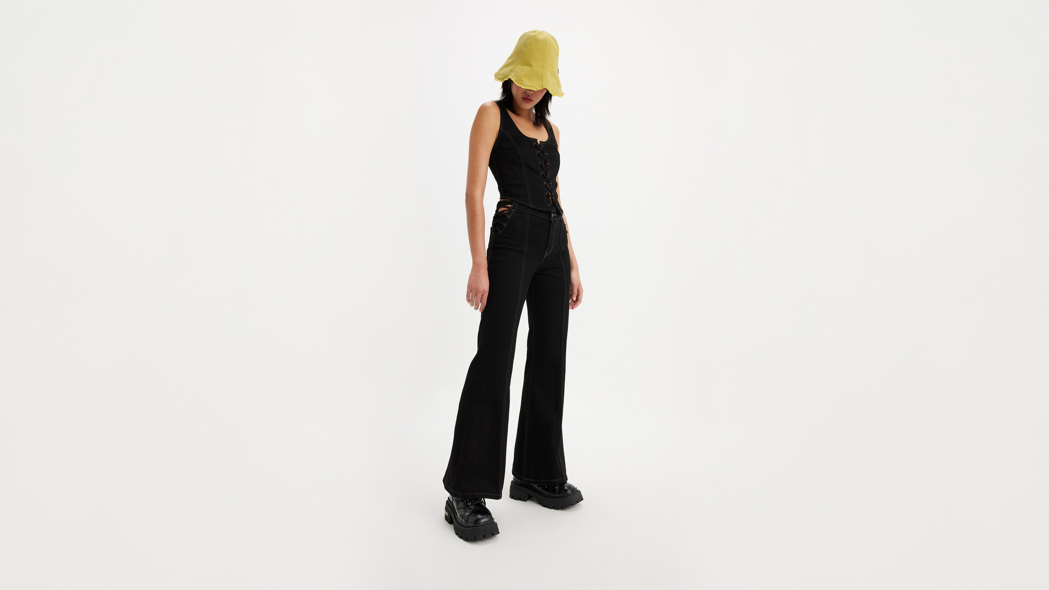 Jean lacé Flare Levi's® x Barbie Ferreira - Melody In The Dark - Noir
