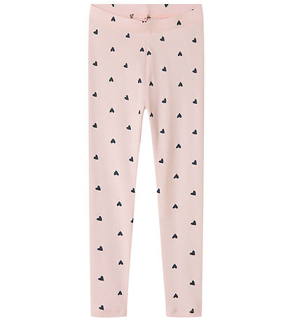 Name It Leggings - NmfDheart - Ballerina m. Herzen