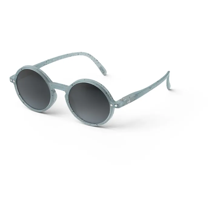 IZIPIZI Lunettes de Soleil #C Effet Moucheté Junior | Bleu ciel
