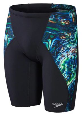 Maillot de bain Speedo Jammer Eco  Placement digital V-CUT Noir/Bleu