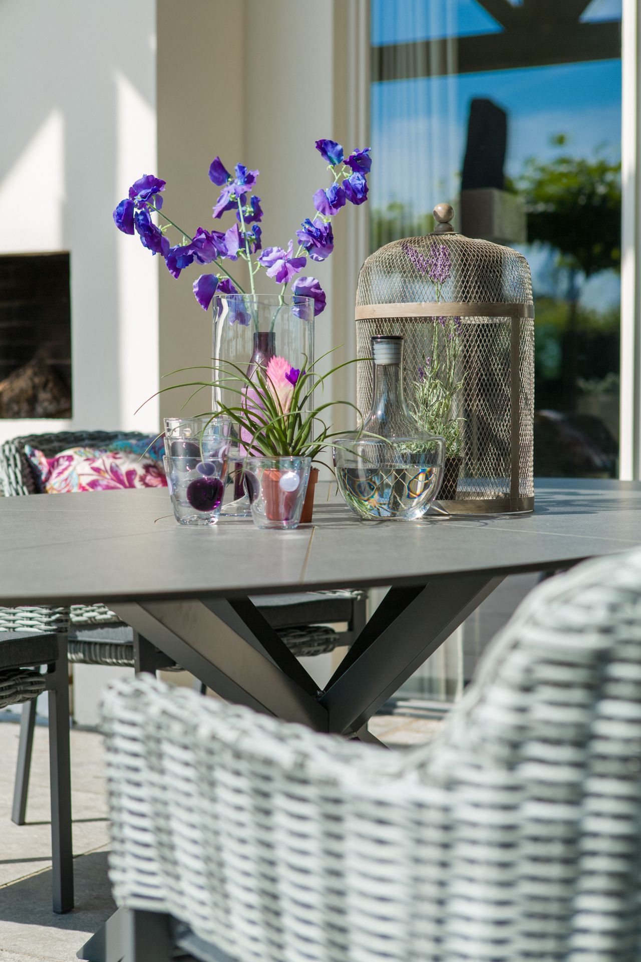 Tuinstoel Antraciet 72.553.715 Cairo B62 x D66 x H84 cm