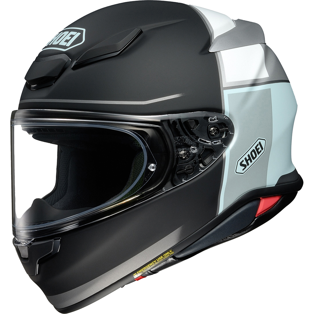 Shoei - Casque NXR2 Yonder TC-2 / Noir / Blanc / Bleu / Gris / Mat