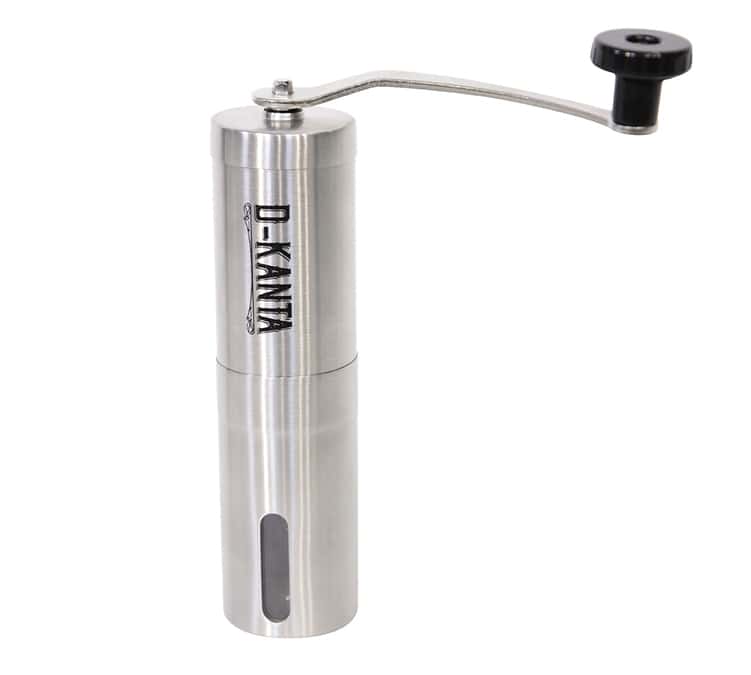 Moulin à café manuel D-KANTA MG01 Inox + café de spécialité offert
