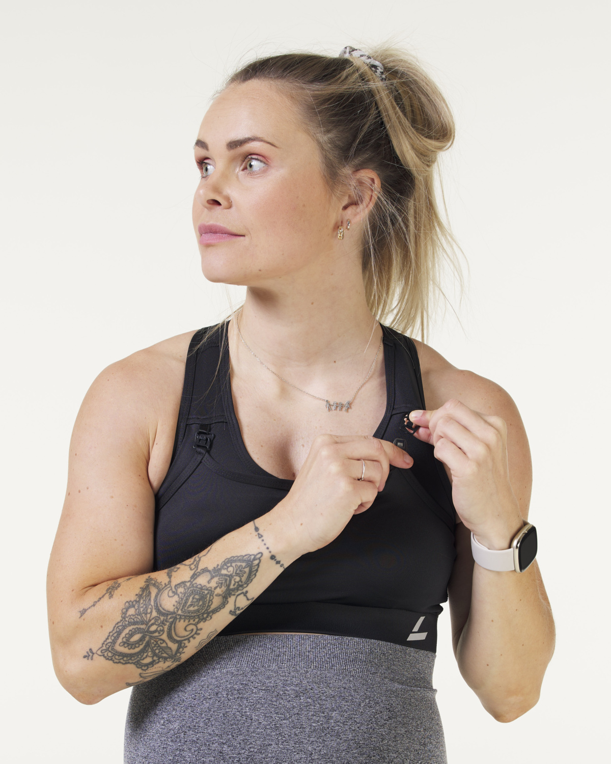 LEVITY Heather Mama Bra Black