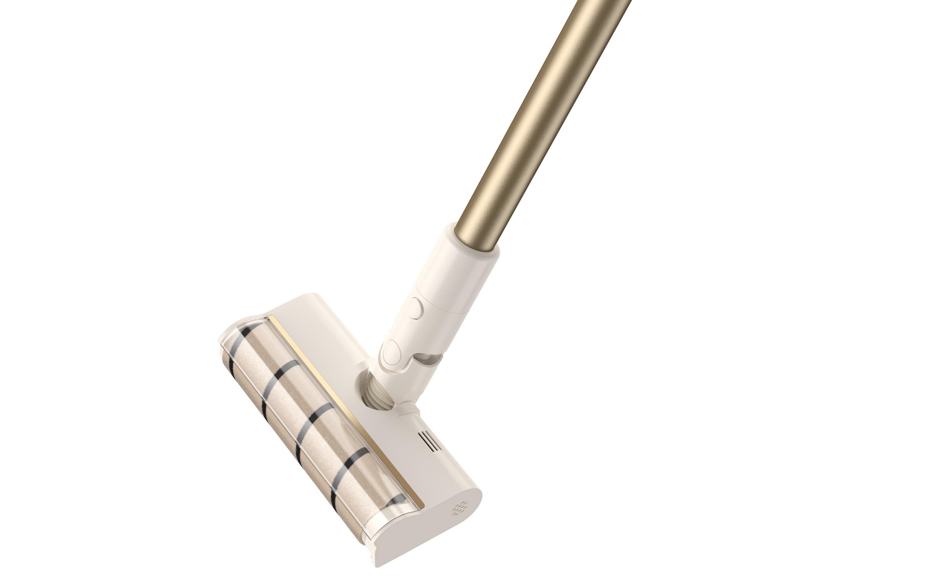 Akku-Hand- und Stielsauger R10 Gold/Weiss<br>Kabelloser Staubsauger