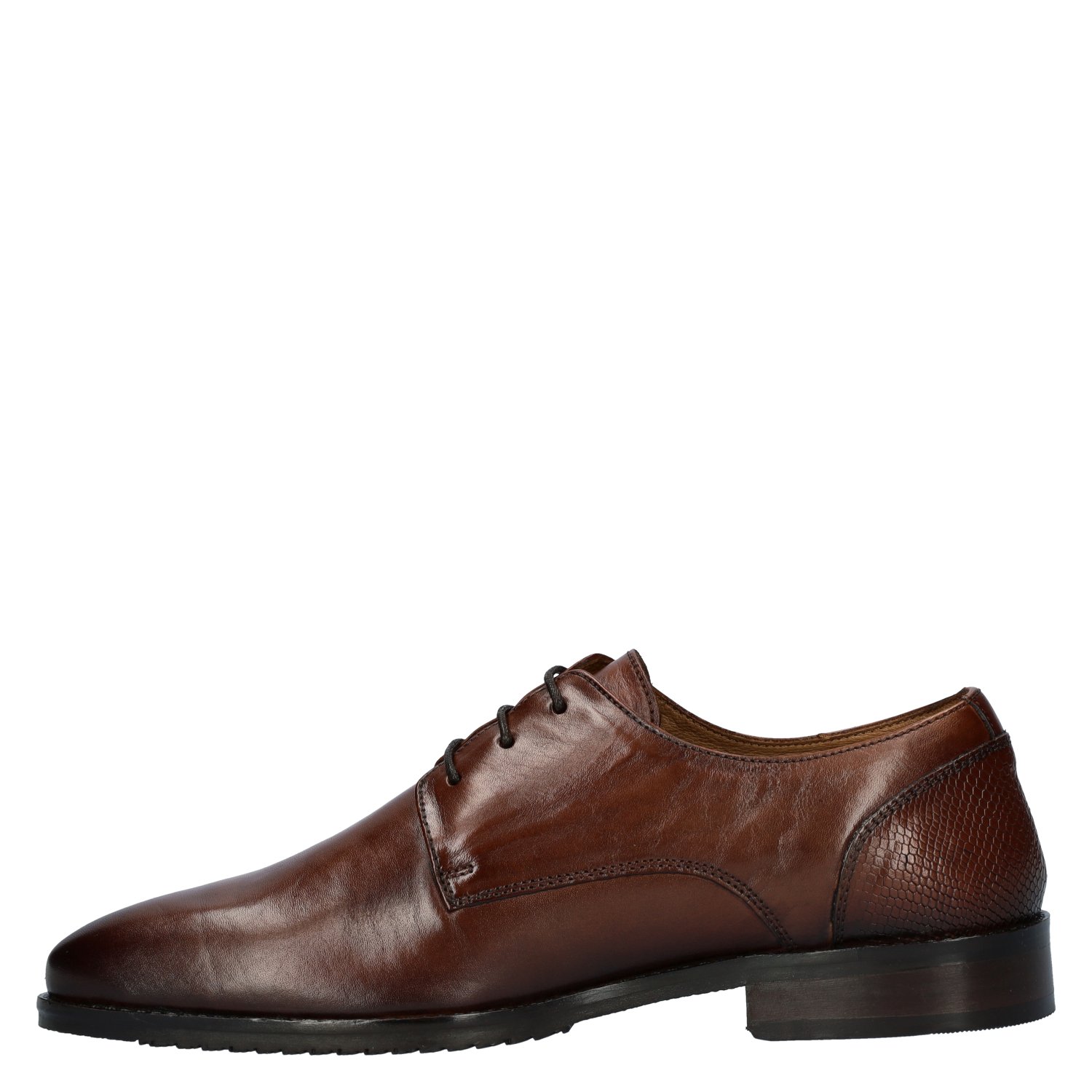 Nelsen heren nette schoen Nelson Cognac