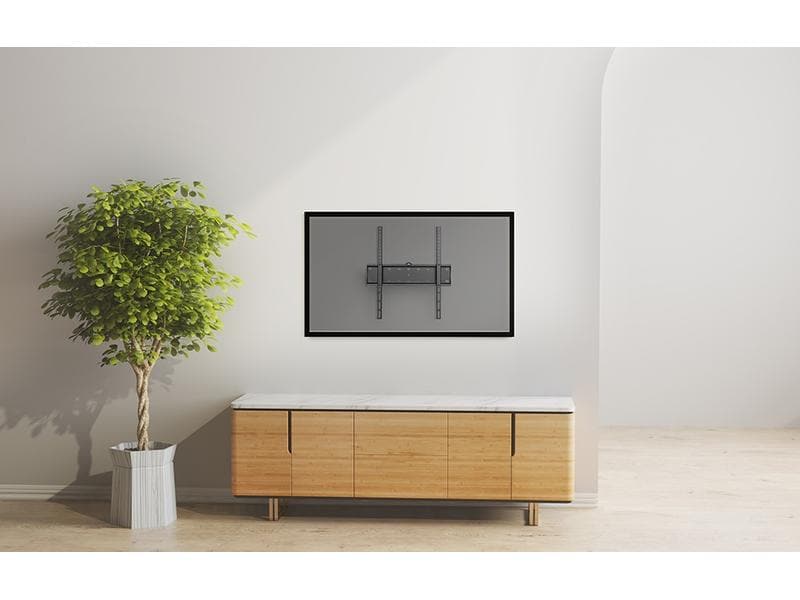 NEOMOUNTS Wandhalterung FPMA-W300 Schwarz Flache Wandhalterung für Flachbildschirme bis 55 Zoll