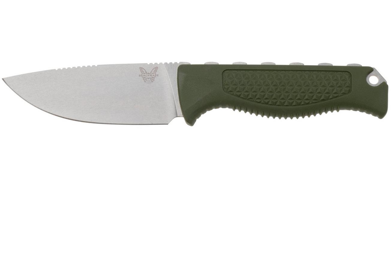 Benchmade Steep Country 15006-01 CPM S30V, Dark Olive SantoPrene, jachtmes
