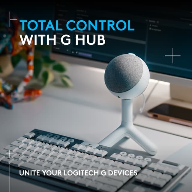 Logitech G Yeti Orb gaming-mikrofon (hvid)