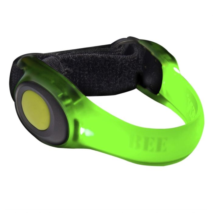 Bee-Safe Dame Reflekser Led Safety Band Battery Grøn