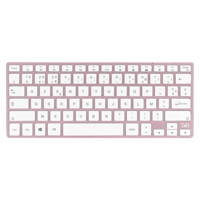 T'nB iClick - ensemble clavier sans fil et souris sans fil - rose
