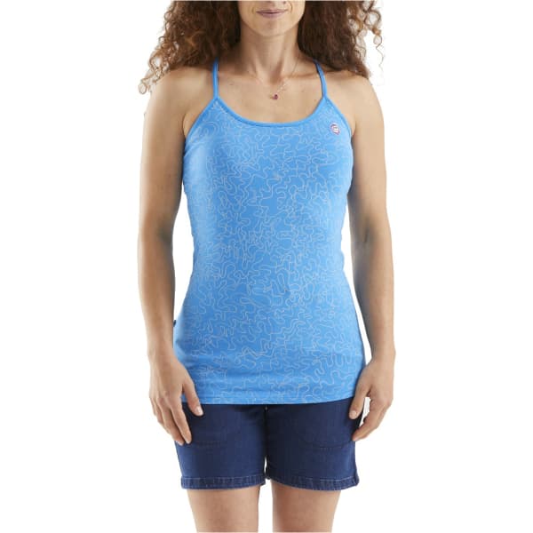 Débardeur escalade E9 FOGLIA 2.4 TANK TOP W GREEK BLUE